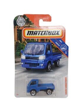 Matchbox Subaru Sambar Truck MBX Service DieCast Toy Vehicle Blue #S-12